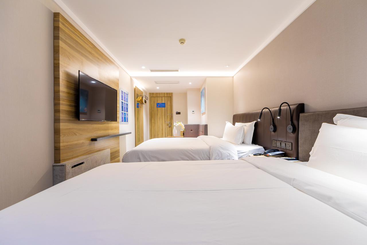 Hanting Premium Hotel Shanghai Dapu Bridge Riyueguang Shopping Mall Dış mekan fotoğraf