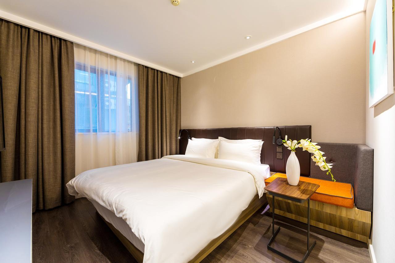 Hanting Premium Hotel Shanghai Dapu Bridge Riyueguang Shopping Mall Dış mekan fotoğraf