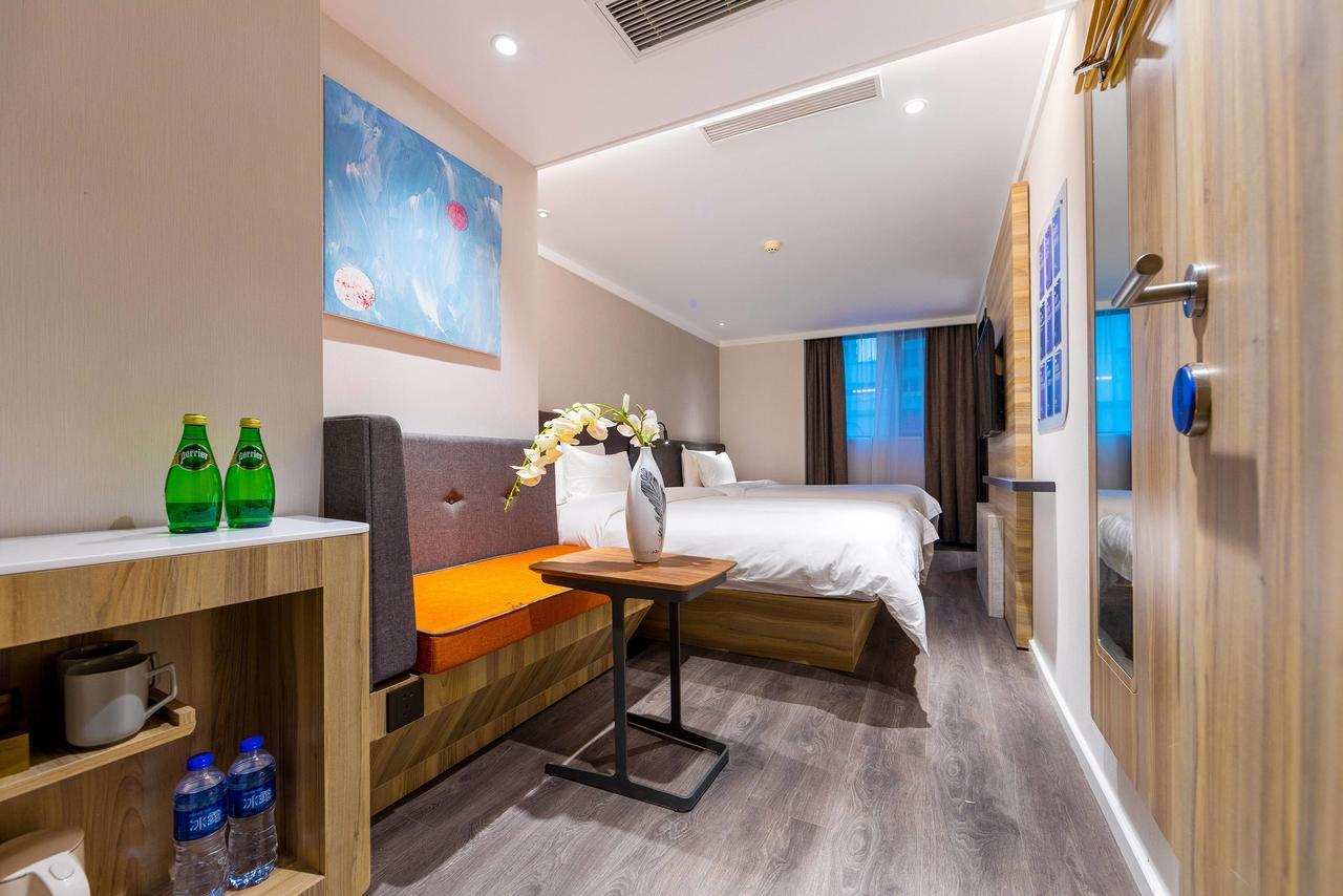 Hanting Premium Hotel Shanghai Dapu Bridge Riyueguang Shopping Mall Dış mekan fotoğraf