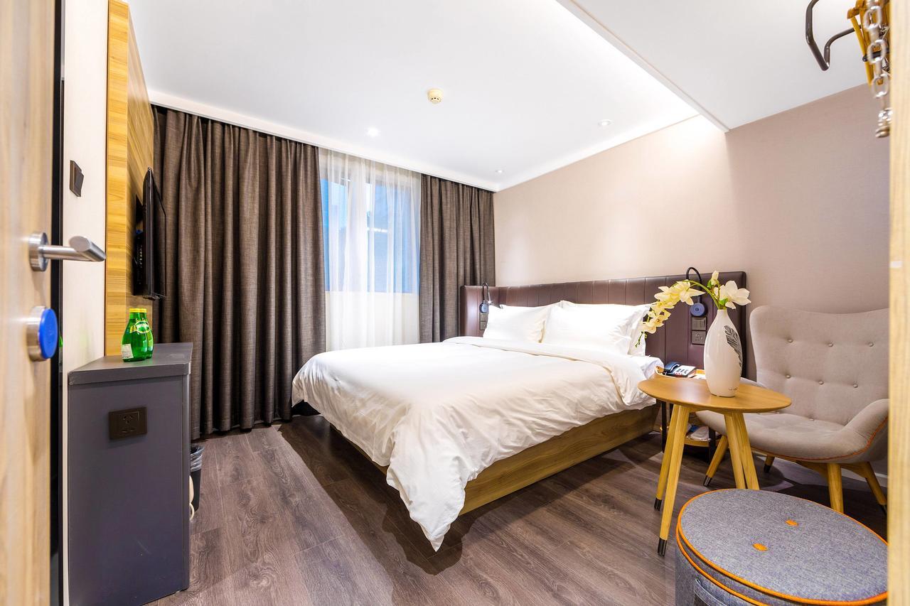 Hanting Premium Hotel Shanghai Dapu Bridge Riyueguang Shopping Mall Dış mekan fotoğraf