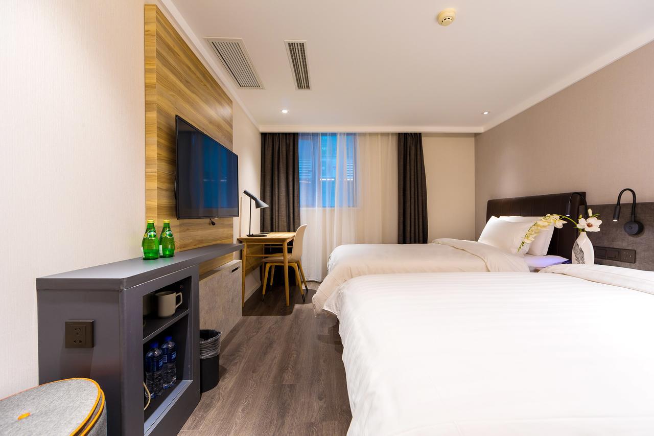 Hanting Premium Hotel Shanghai Dapu Bridge Riyueguang Shopping Mall Dış mekan fotoğraf