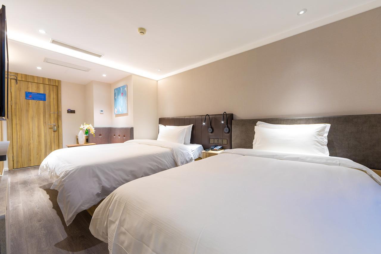 Hanting Premium Hotel Shanghai Dapu Bridge Riyueguang Shopping Mall Dış mekan fotoğraf